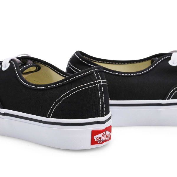 Espadrille à lacets Authentic pour enfants - Noir