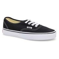 Espadrille à lacets Authentic pour enfants - Noir