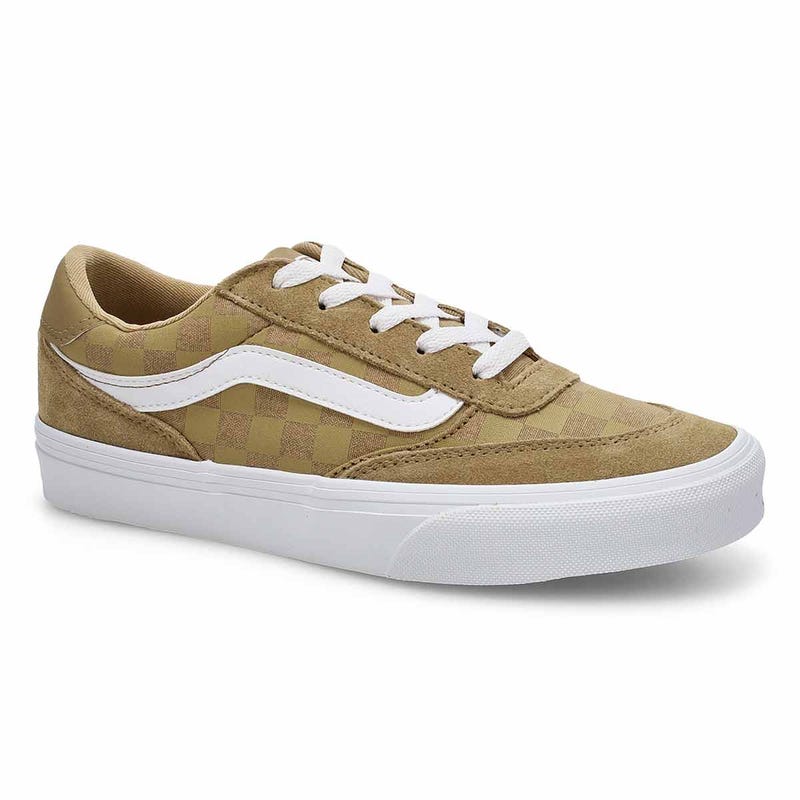 Women's  Brooklyn Tonal Check Lace Up Sneaker - In