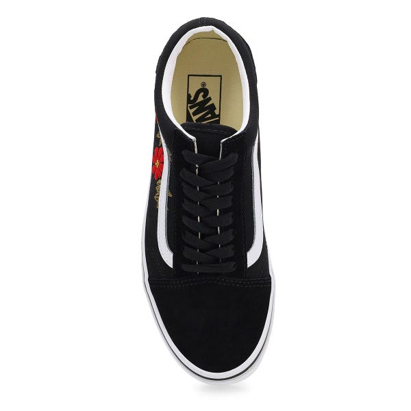 Women's Old Skool Sneaker - Embroidery Black