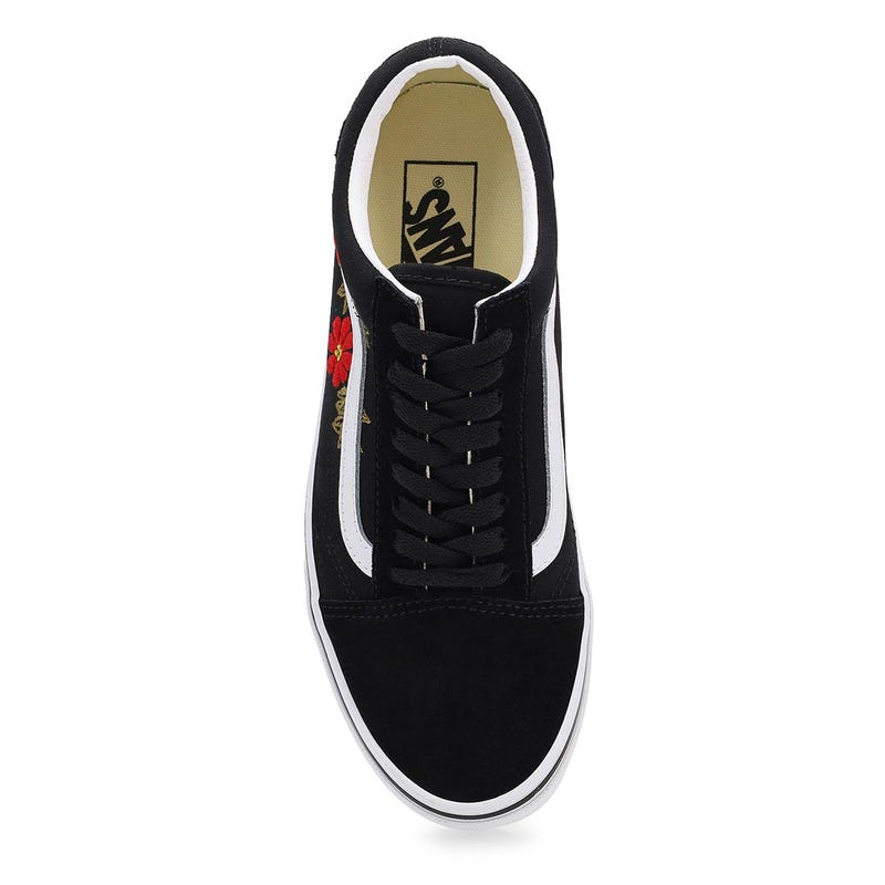 Women's Old Skool Sneaker - Embroidery Black