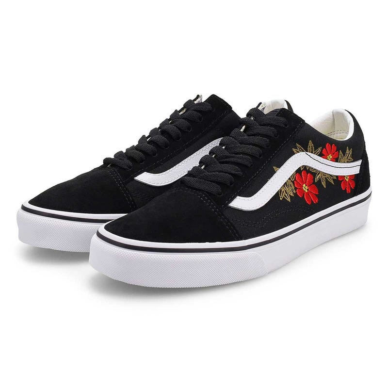 Women's Old Skool Sneaker - Embroidery Black