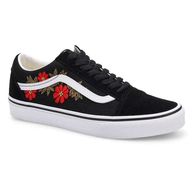 Women's Old Skool Sneaker - Embroidery Black