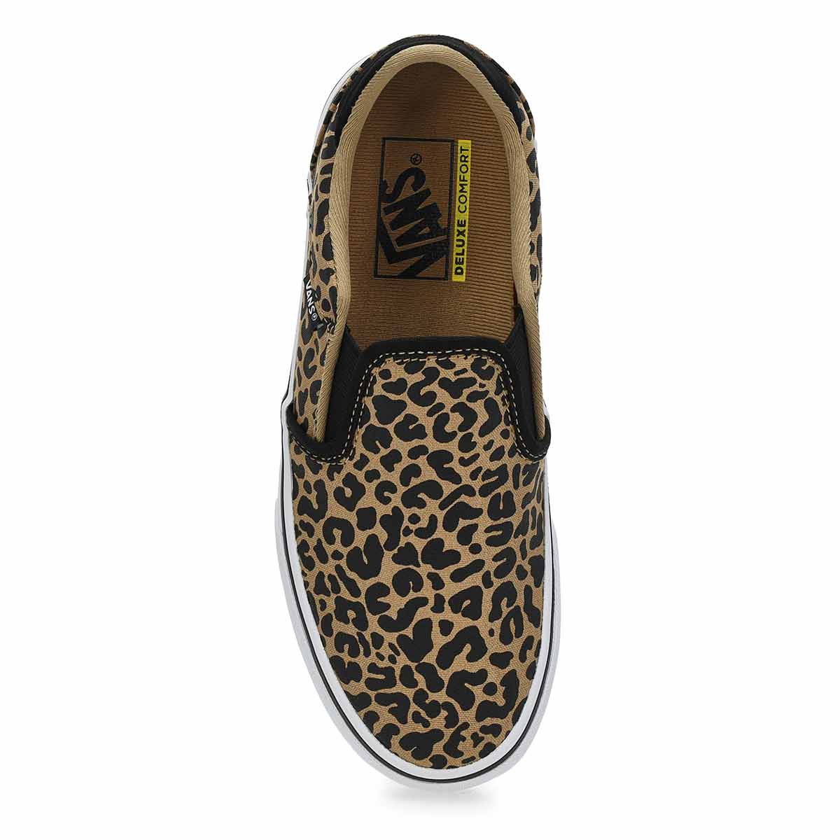 Women's Asher Deluxe Slip On Sneaker - Leopard