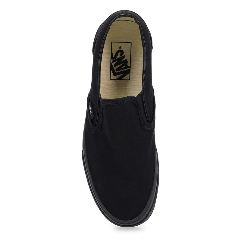 Espadrille Classic Slip-On pour femmes - Noir/Noir