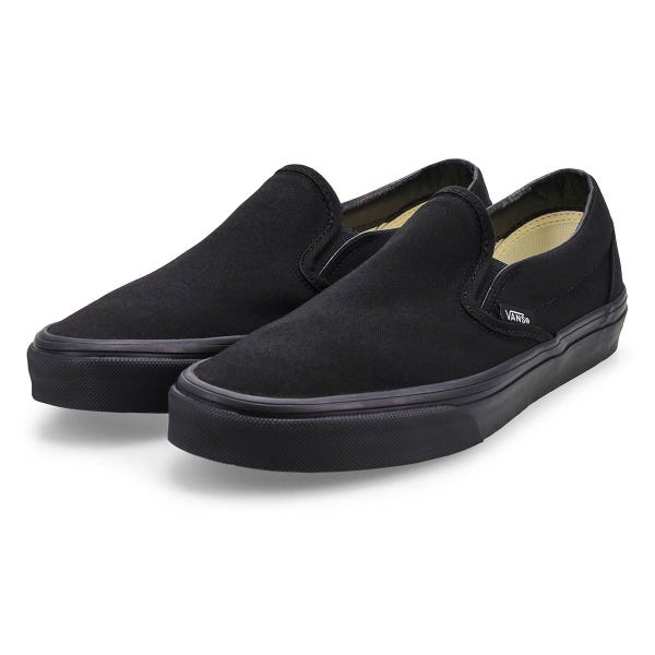 Espadrille Classic Slip-On pour femmes - Noir/Noir