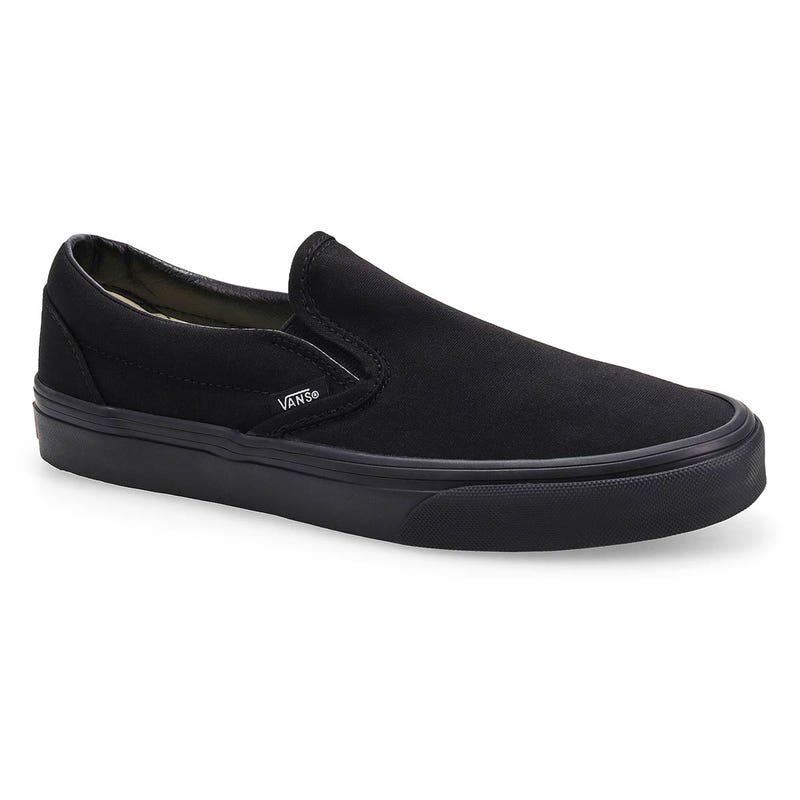Espadrille Classic Slip-On pour femmes - Noir/Noir