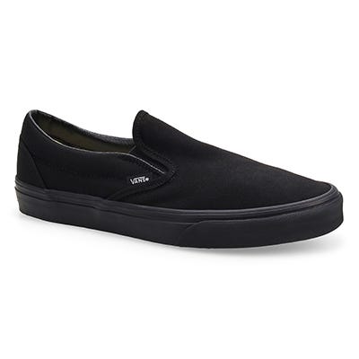 Men's Classic Slip-On Sneaker - Black/Black