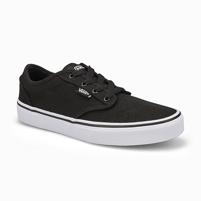 Bys Atwood Lace Up Sneaker - Black/White