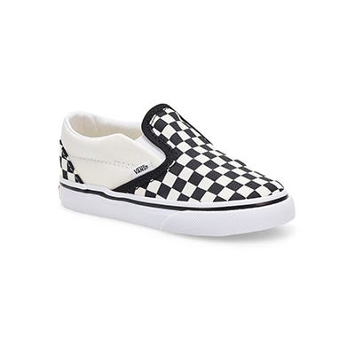 Infant Classic Slip-On Sneaker - Black/White Checkerboard