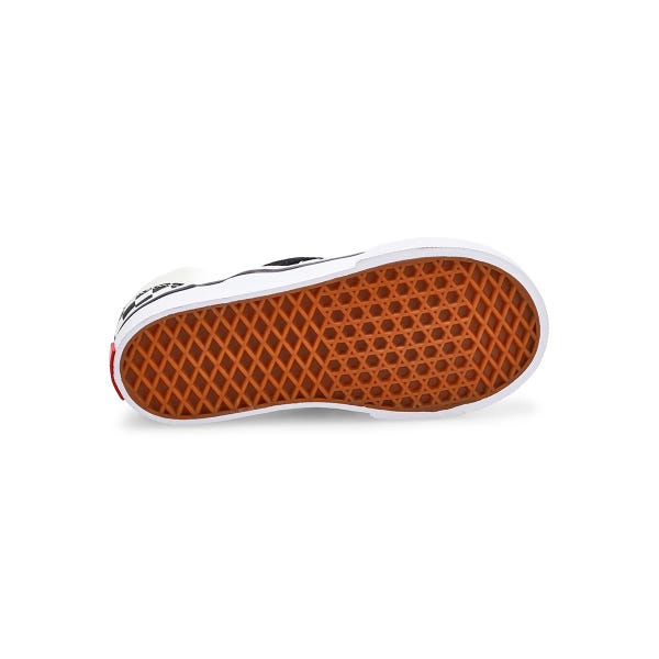 Espadrilles Classic Slip-On pour bébé - Noir/Blanc à damier