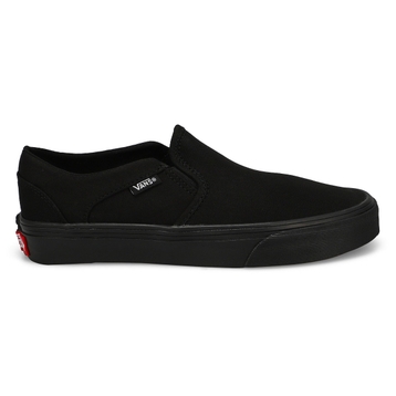 Men's Asher Slip On Sneaker - Black/Black