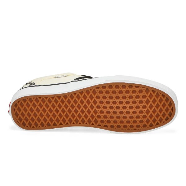 Men's Asher-Checker Slip On Sneaker - Black/Natural