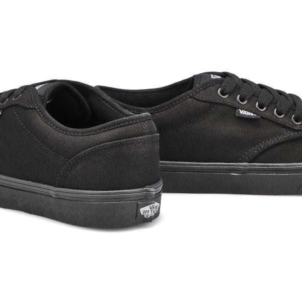 Baskets en toile à lacets ATWOOD, noir, hommes