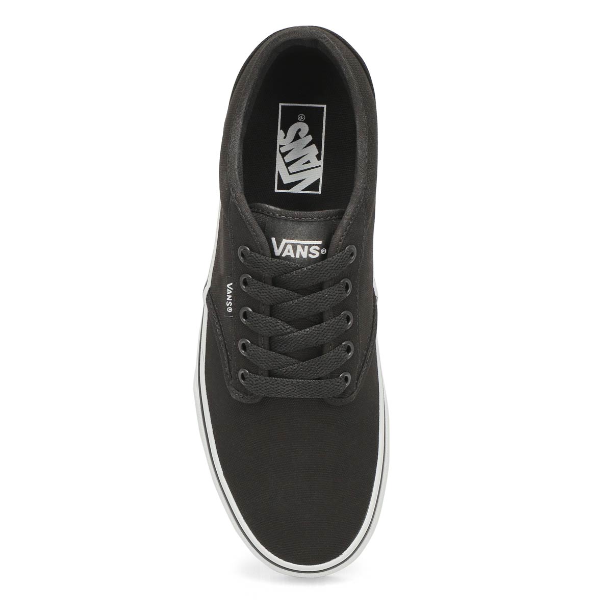 Vans Men's Sneaker - Black/Gum | SoftMoc USA