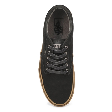 Men's Atwood Canvas Lace Up Sneaker - Black/Gum