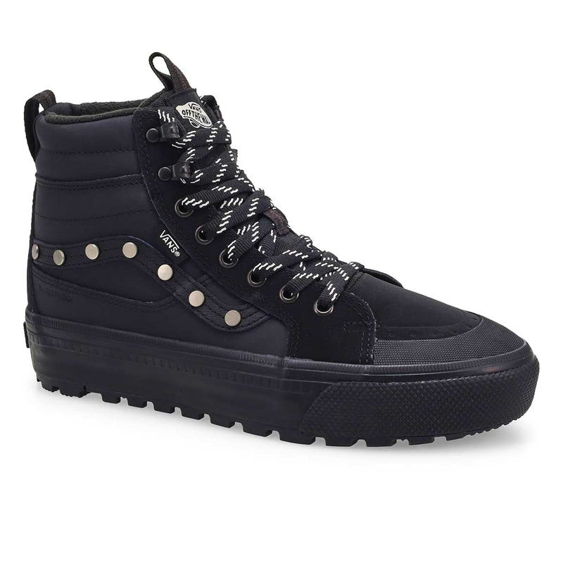 Women's  Sk8-Hi Waterproof Insulated Boot - Studs/Black