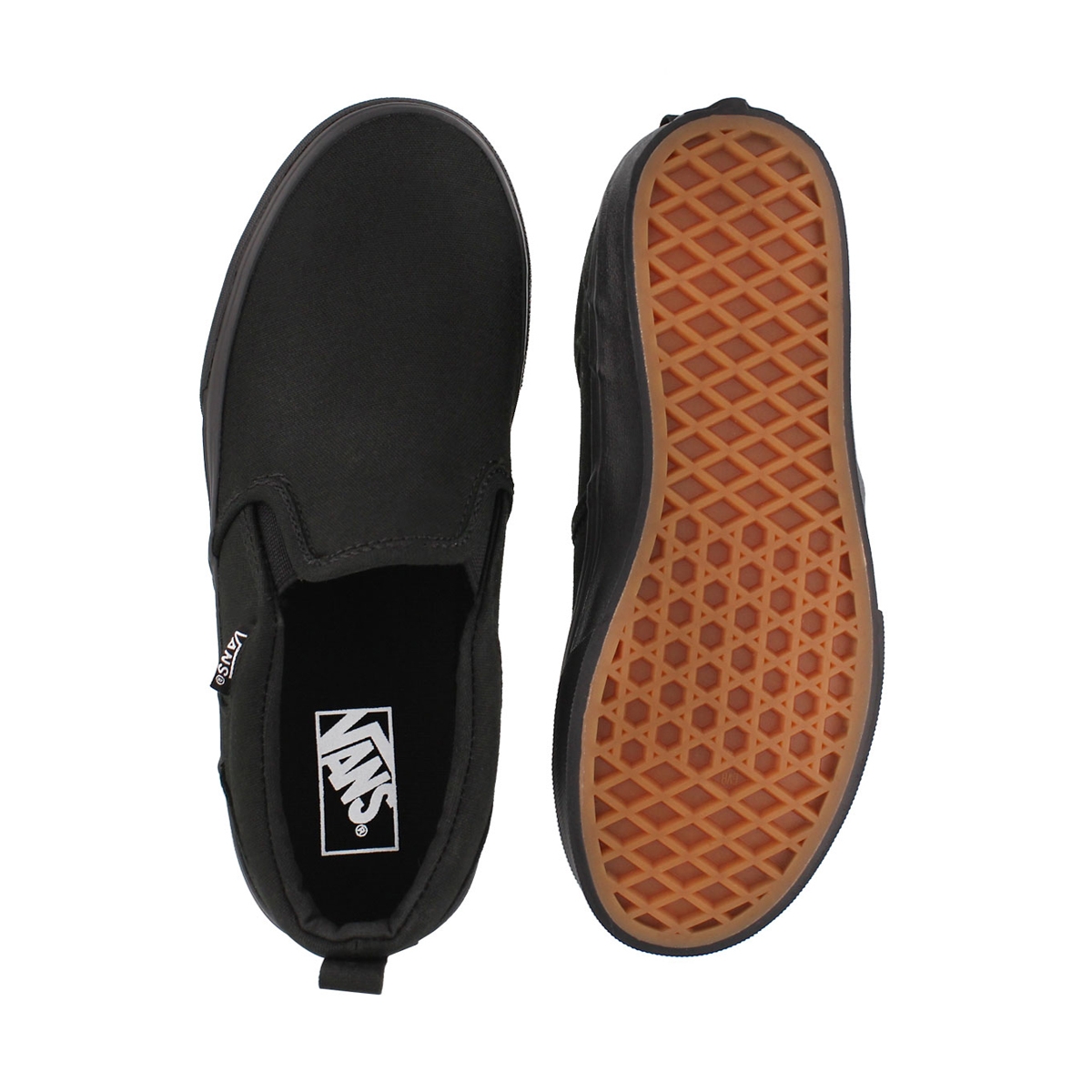 Boys' Asher Slipon Sneaker - Black/Black