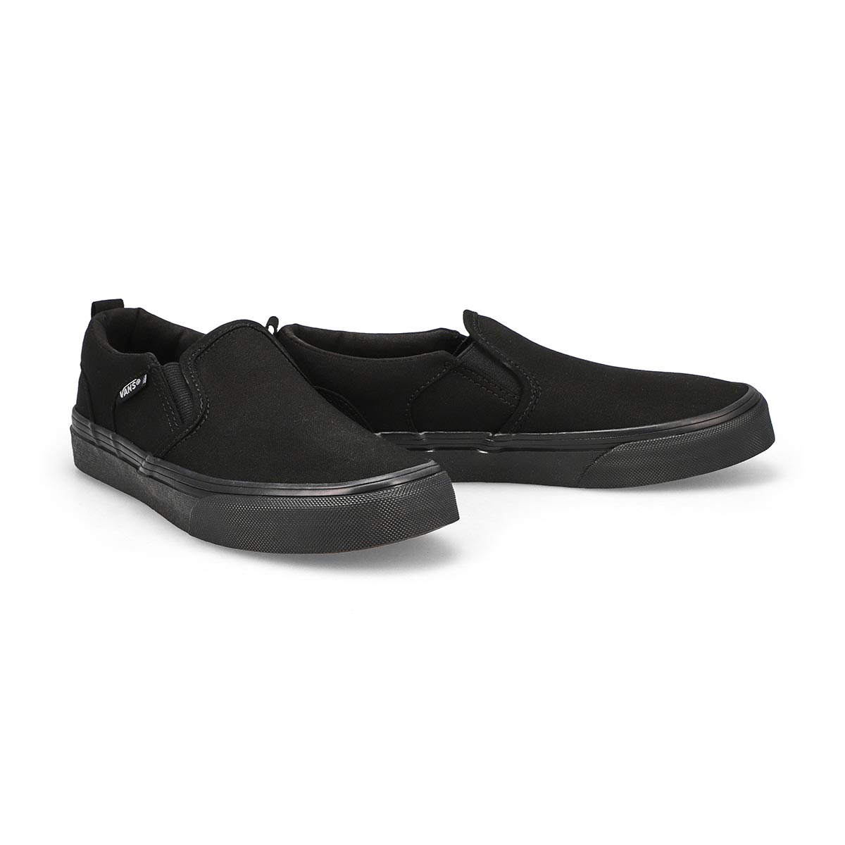 Boys' Asher Slipon Sneaker - Black/Black