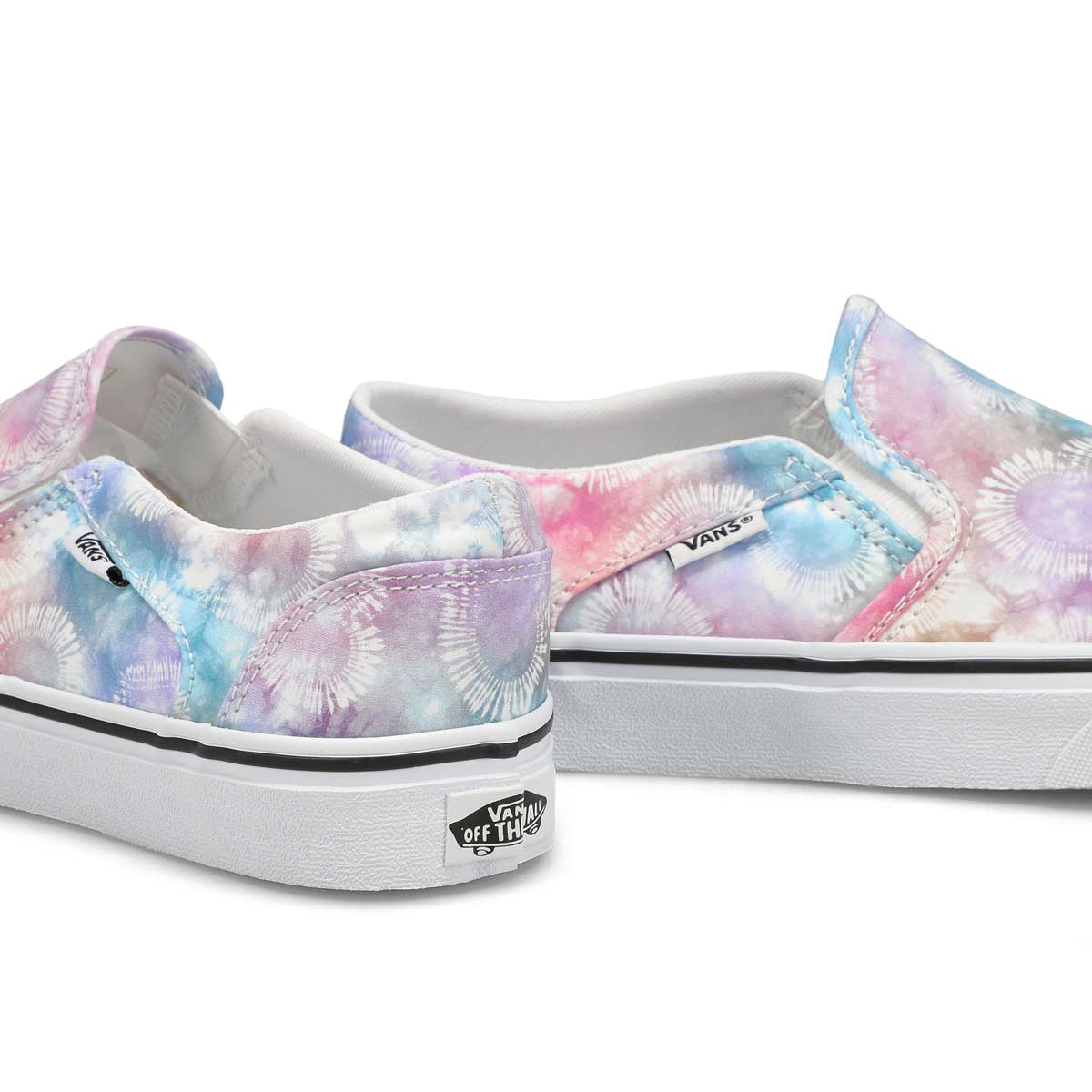 Women's Asher Heart Tie Dye Sneaker - Multi/Antique White