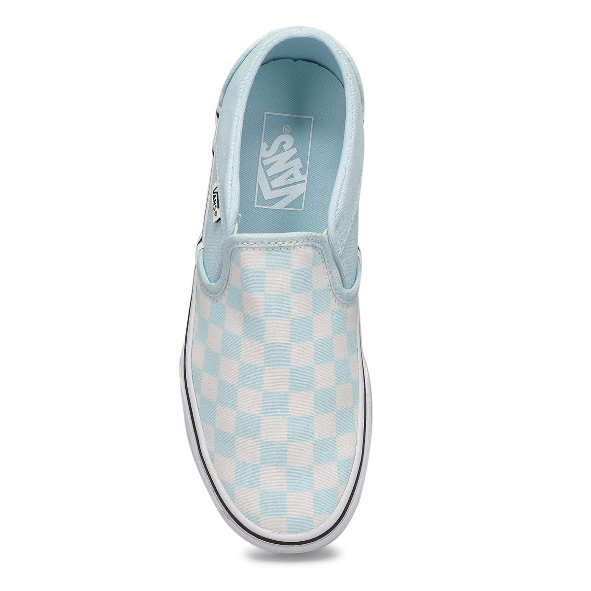 Women's Asher Sneaker - Checkered Blue/ White