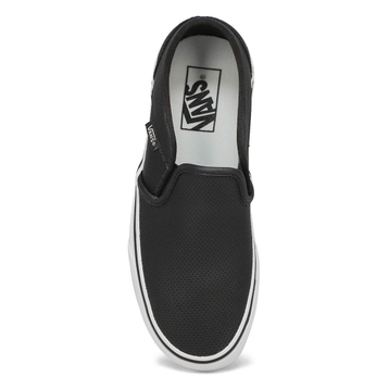 Women's Asher Leather Sneaker - Black