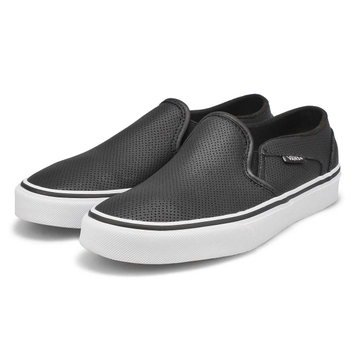 Women's Asher Leather Sneaker - Black