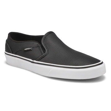 Women's Asher Leather Sneaker - Black