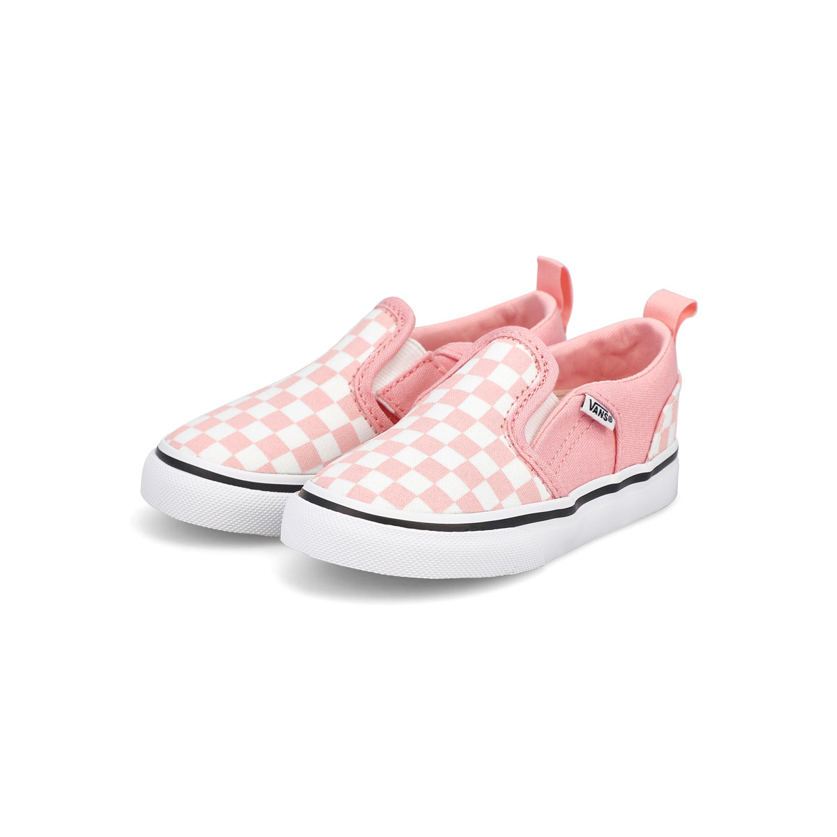 Espadrille ASHER V, damier rose/blanc, bébés