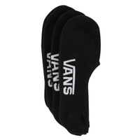 Men's CLASSIC SUPER no show black sock 3 pack