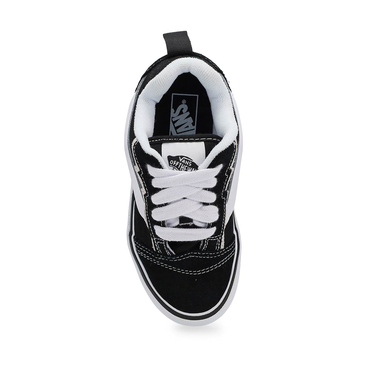 Espadrille  lacets Knu Skool pour enfants - Noir/