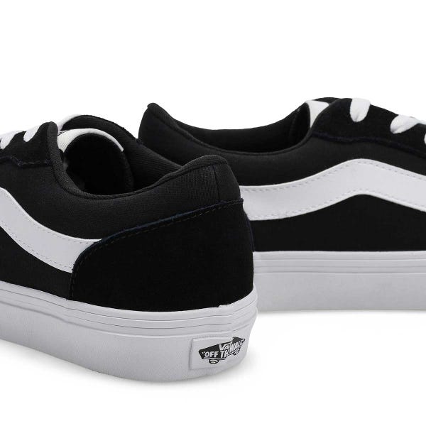 Baskets à lacets VERO LS, noir/blanc, hommes