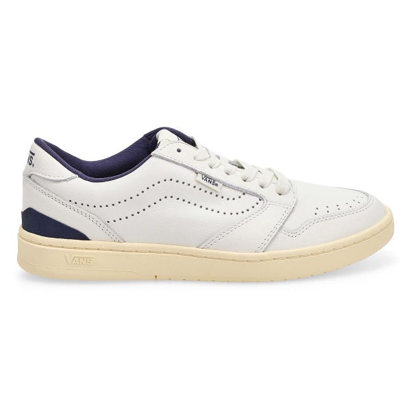 Espadrille à lacets Court Low pour hommes - Blanc/Marine