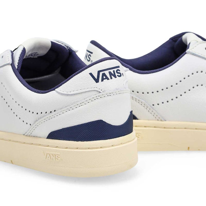 Espadrille à lacets Court Low pour hommes - Blanc/Marine