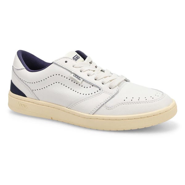 Espadrille à lacets Court Low pour hommes - Blanc/Marine