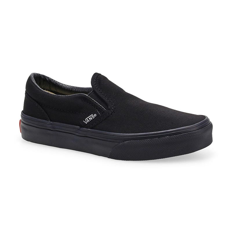 Espadrille classique à enfiler pour enfants - Noir/Noir