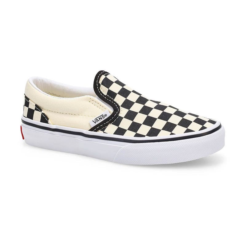 Espadrille Kids Classic Slip-On - Noir/Blanc damier