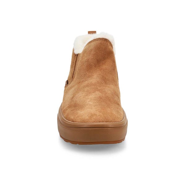 Women's  Mid-Slip Platform Light Casual Boot - Chipmunk