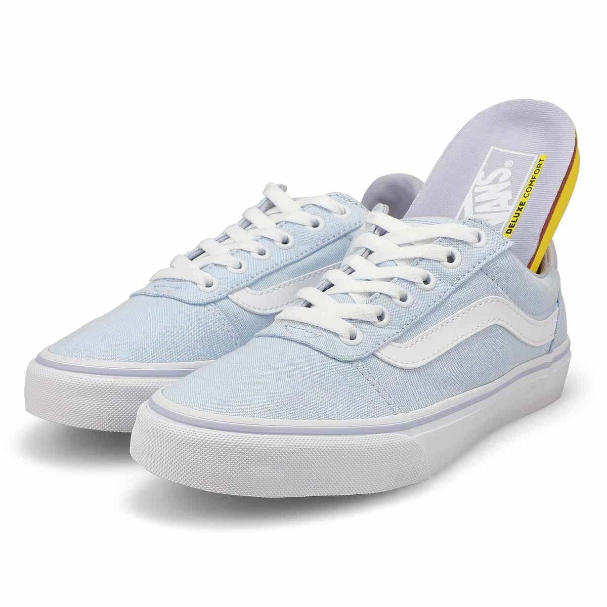 Baskets à lacets WARD DELUXE, bleu pâle estival, femmes