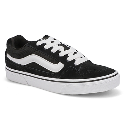 Lds Caldrone Lace Up Sneaker - Black/White