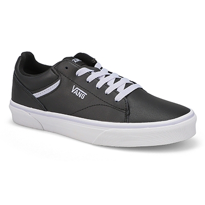 Lds Seldan Leather Lace Up Sneaker - Retro Pop Light Blue