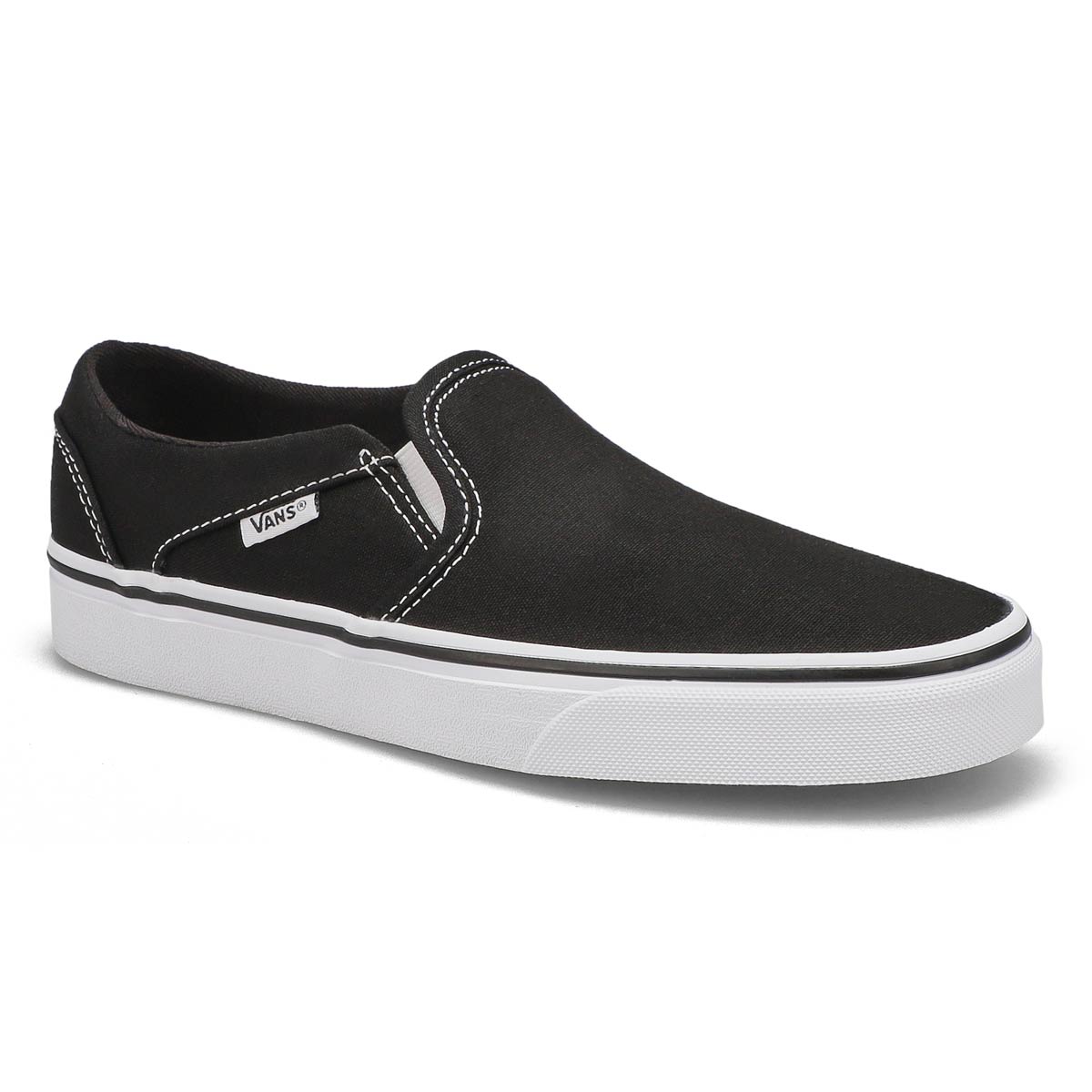 Women's Asher Slip On Sneaker - Black/White