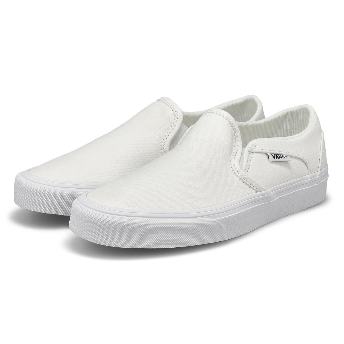 Women's Asher Slip On Sneaker - White/White