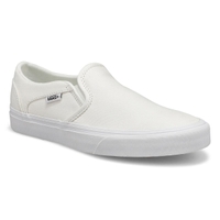 Women's Asher Slip On Sneaker - White/White