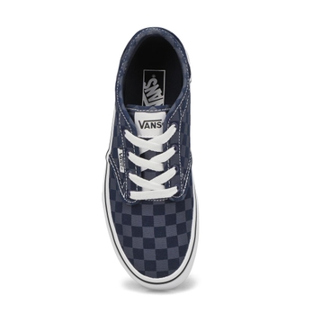 Boys' Atwood Tonal Checkered Sneaker - Dress Blues