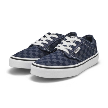 Boys' Atwood Tonal Checkered Sneaker - Dress Blues