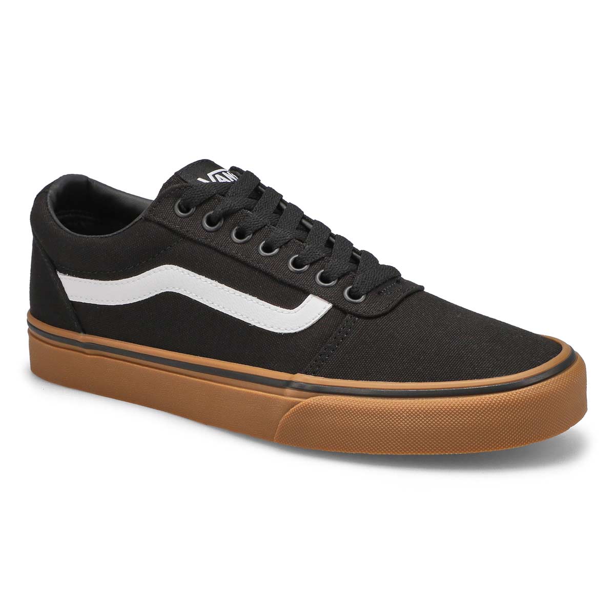 Vans Men's Ward Sneaker - Black/Gum 