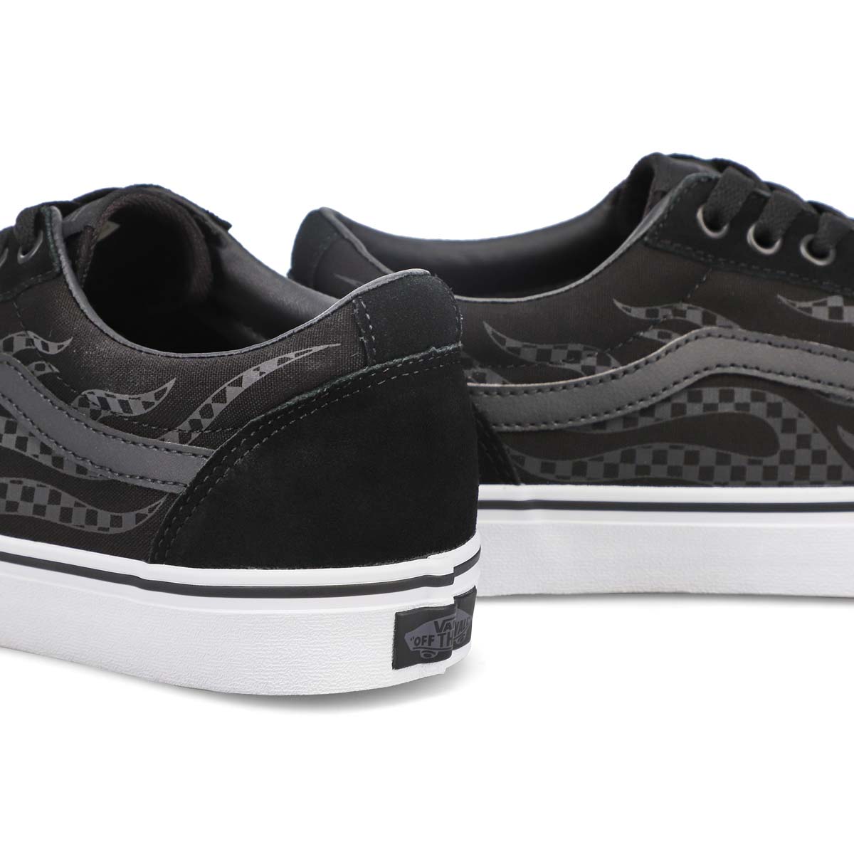 reflective flame vans