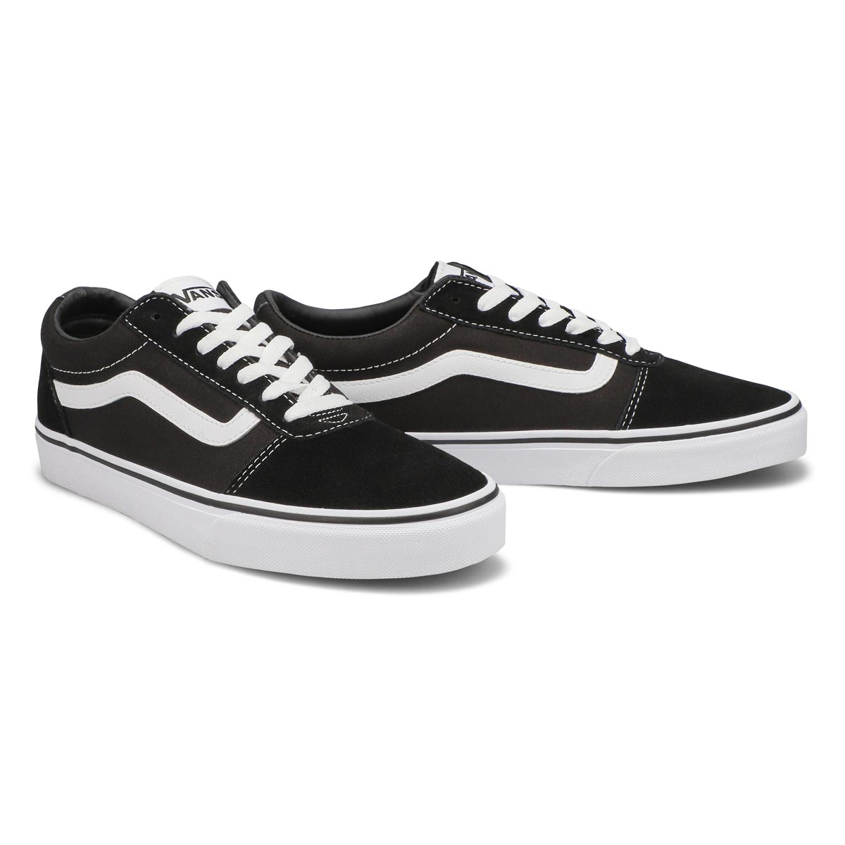 Men's Ward Lace Up Sneaker - Black/White