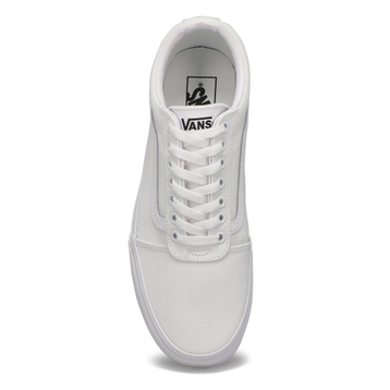 Men's Ward Lace Up Sneaker- White/White